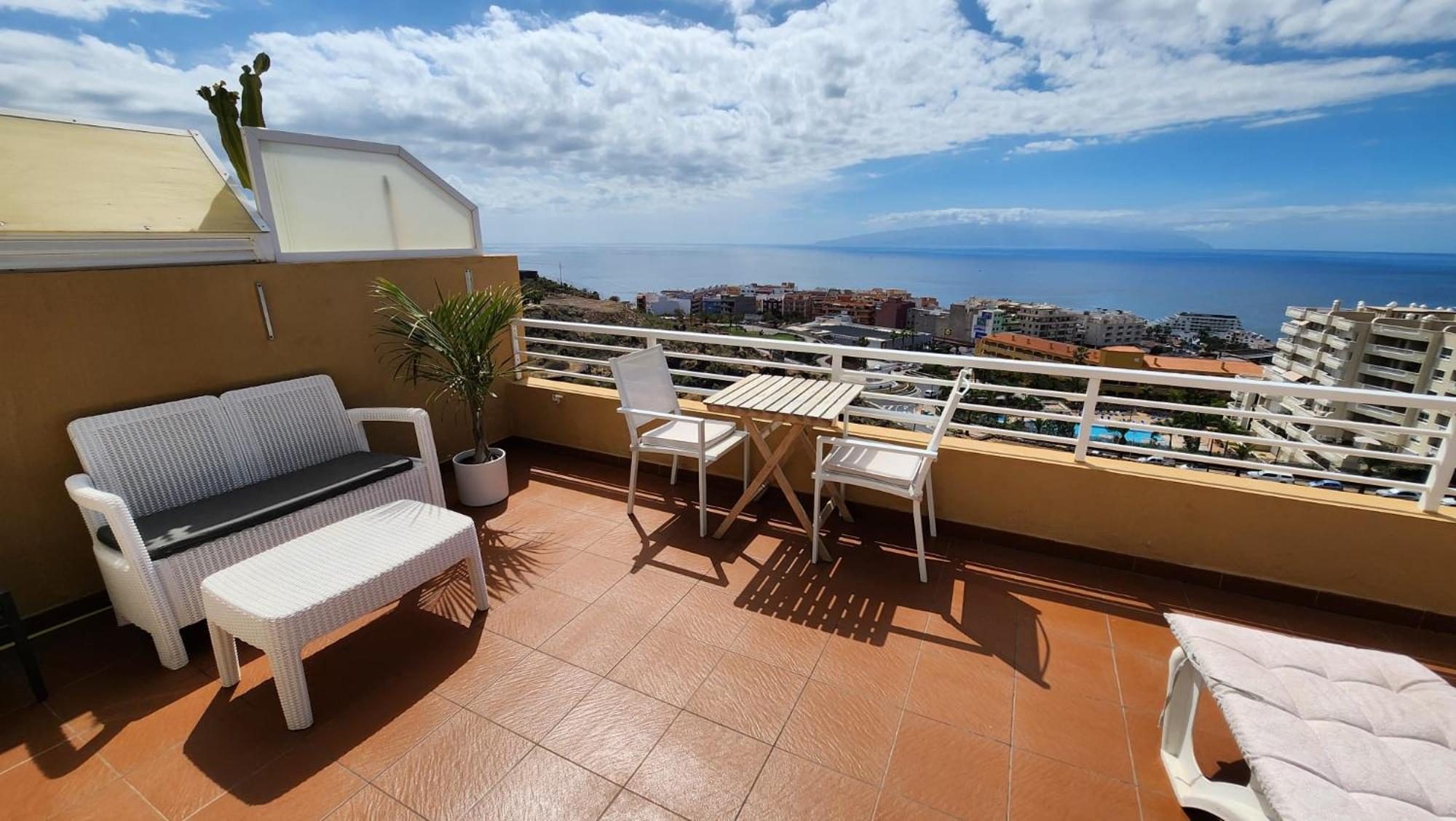 푸에르토 데 산티아고 Los Gigantes,Huge Terrace,Sea View,Air Conditioning 아파트 외부 사진